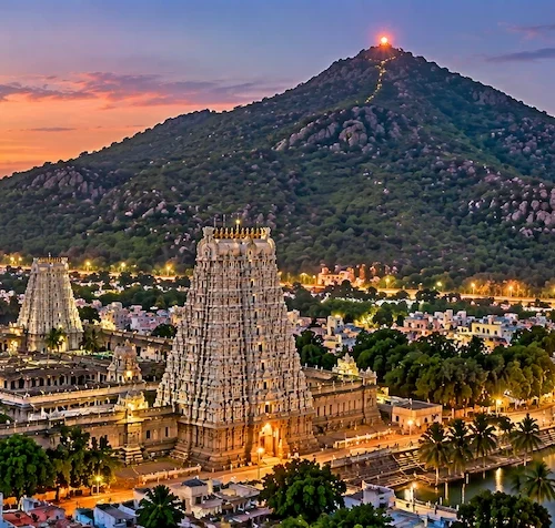 Arunachaleswarar Temple Thiruvannamalai Tour from Madurai