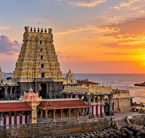 Kanyakumari Bhagavathi Amman Temple Tour from Madurai