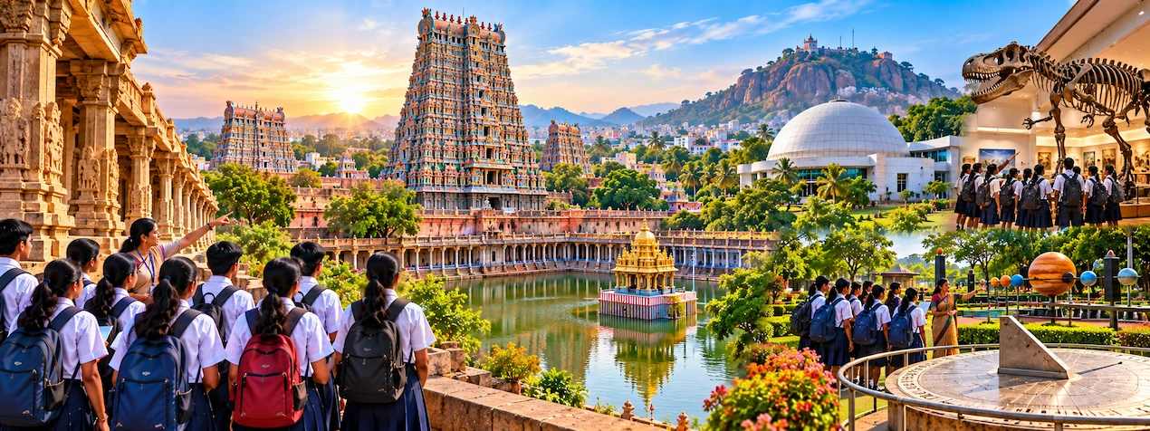 Educational Tour Package from Madurai for School and College Students