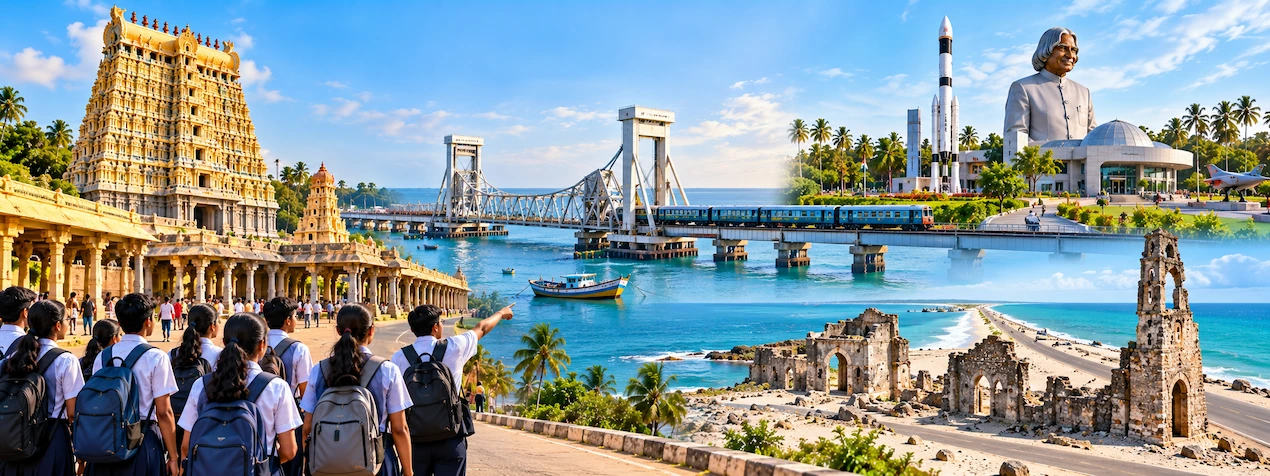 Madurai to Rameswaram and Dhanushkodi