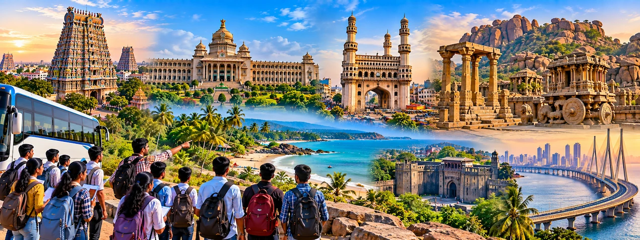 Madurai to Mumbai 7-Day College Educational Tour