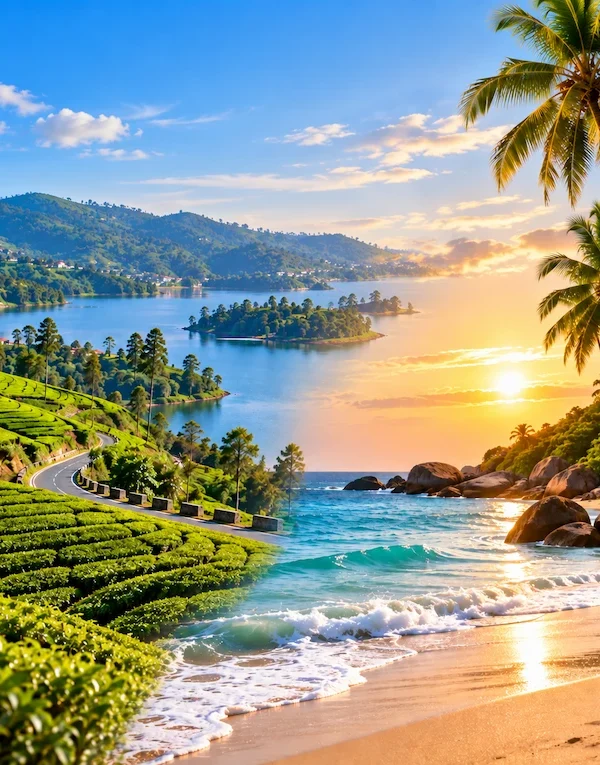 South India seasonal tour package featuring scenic hill stations, beaches, wildlife destinations and beautiful natural
