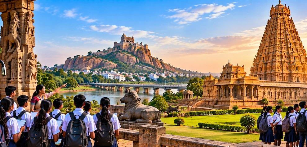 Madurai Trichy Thanjavur Educational Tour – Heritage Temple