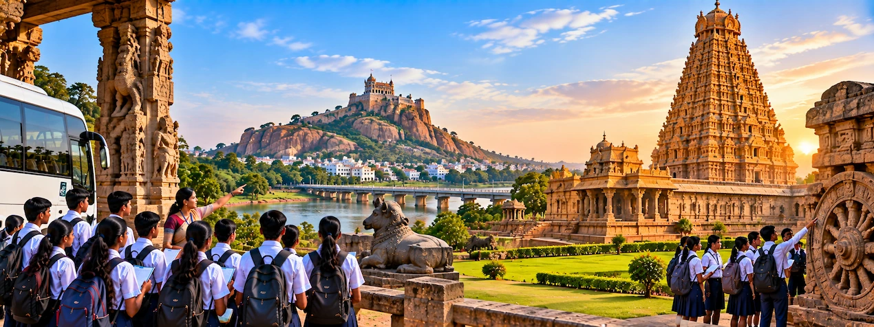 Madurai Trichy Thanjavur Educational Tour – Heritage Temple